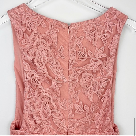 NBD Revolve Faith Lace Plunge Neck Mini Dress - Picture 7 of 8